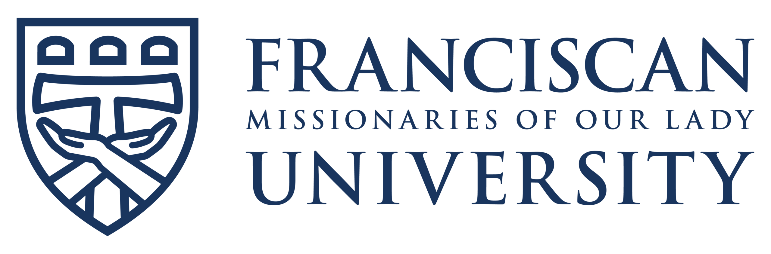 Franciscan Missionaries of Our Lady University Logo